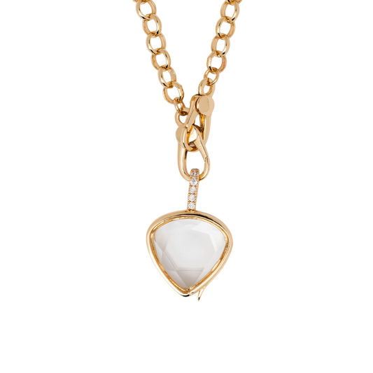 plain necklace (inverted triangle)