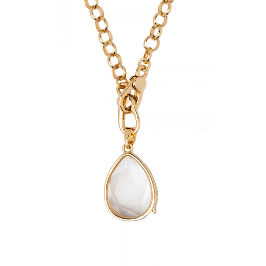 plain necklace (Pear)